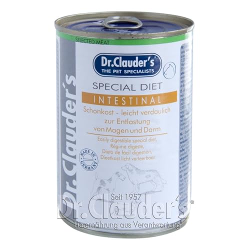 Dr. Clauders Special Diet Intestinal | 6X 400g Hundefutter von Dr. Clauder's