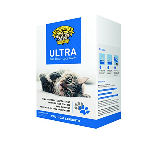 Precious Cat Ultra Premium Katzenstreu, 9 kg von Dr. Elsey's