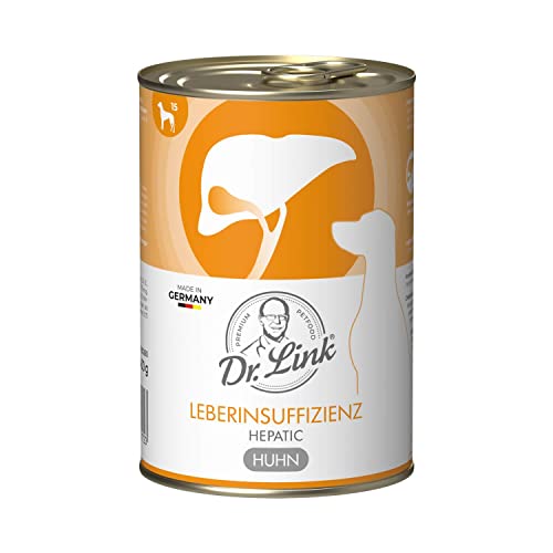 Dr. Link® Spezial-DIÄT 6x400g Leberinsuffizienz | Hepatic Huhn von Dr. Link VET PETCARE