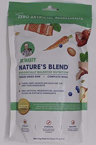 Natures Blend Dr Marty's Freeze-Dried Raw Dog Food 170G von Dr. Marty