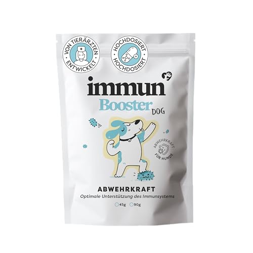 Dr. Sam Premium Immunsystem Pulver für Hunde - Immunbooster der pflanzliche Gesundheitshelfer zur Stärkung der Abwehrkraft - Wirkt unterstützend bei Krankheit - Immune Powder Dog - hochdosiert - 45g von Dr. Sam