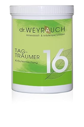 Dr. Weyrauch Nr. 16 Tagträumer | 400 g | Ergänzungsfuttermittel in Pulverform für Pferde | Ausgesuchte Kräuter, Blüten und Wurzeln | Melisse, Passionsblume und Taigawurzel von Dr. Weyrauch