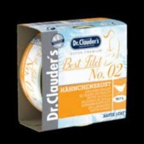 22800270-DC Hähnchenbrust 24 Dosen pro Packung – 70 g von Dr.Clauder´s