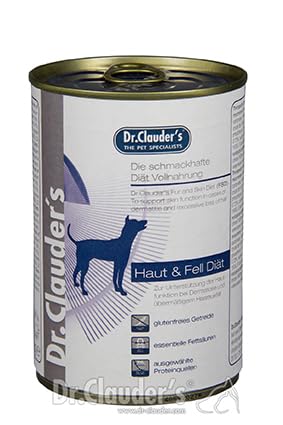 Dr.Clauder´s Fell & Skin 400g Hundefutter-Pellets für Hundehalter, Qualitätsbewusste, Kleintiere, Medium, Haut- und Pflegestoffwechsel, 400 Gramm, 2400 Gramm von Dr.Clauder´s