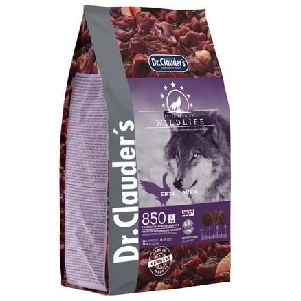 DR.CLAUDER’S - Wildlife | Natürliches Trockenfutter mit Omega-Fettsäuren und Mineralien für ausgewachsene Hunde. Getreidefreies Alleinfutter im Beutel ohne Konservierungsstoffe | 350g Ente DR.CLAUDER’S - Wildlife | Natürliches Trockenfutter mit Omega-Fettsäuren und Mineralien für ausgewachsene Hunde. Getreidefreies Alleinfutter im Beutel ohne Konservierungsstoffe | 350g Ente von Dr.Clauder´s