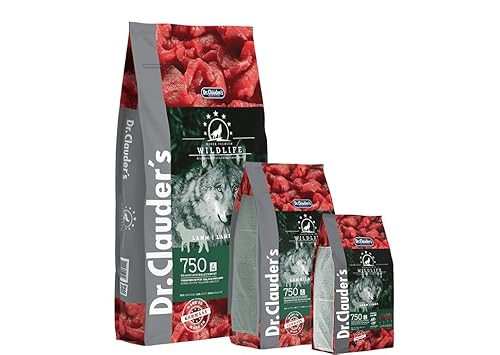 DR.CLAUDER’S - Wildlife | Natürliches Trockenfutter mit Vitaminen B1, B2, B6 und B12 für ausgewachsene Hunde. Getreidefreies Alleinfutter im Beutel ohne Konservierungsstoffe | 350g Lamm DR.CLAUDER’S - Wildlife | Natürliches Trockenfutter mit Vitaminen B1, B2, B6 und B12 für ausgewachsene Hunde. Getreidefreies Alleinfutter im Beutel ohne Konservierungsstoffe | 350g Lamm von Dr.Clauder´s