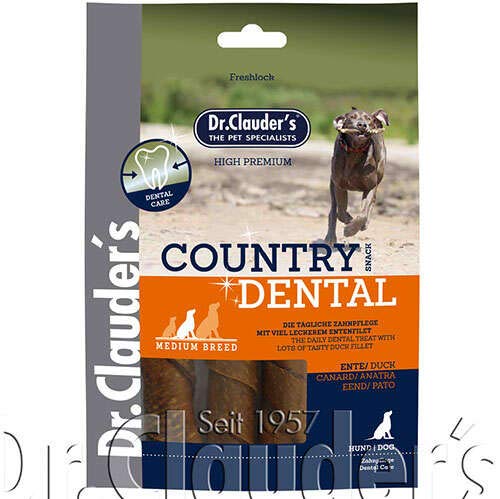 Dr.Clauders Country Dental Mundstück Zahngesundheit Entenhund 120 Gr Dr.Clauders Country Dental Mundstück Zahngesundheit Entenhund 120 Gr von Dr.Clauder´s