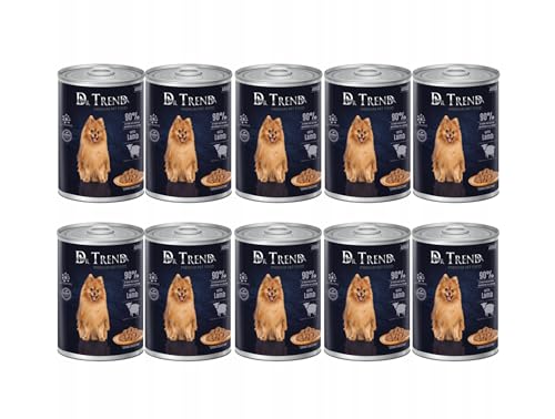 DR.TREND Döschen Hund KÄMPFE 90% Fleisch 10x400g von Dr.Trend