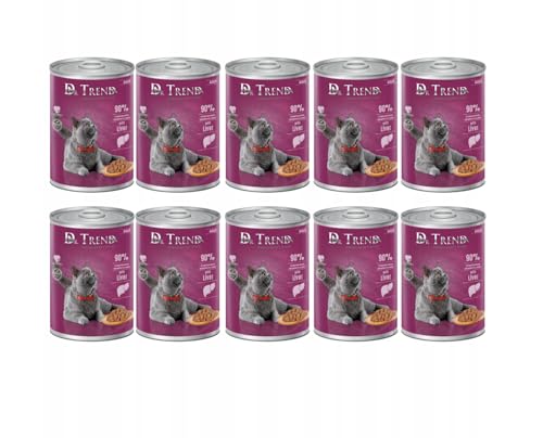 DR.Trend Katzenfutter Ringe 90% Fleisch 10x400g von Dr.Trend