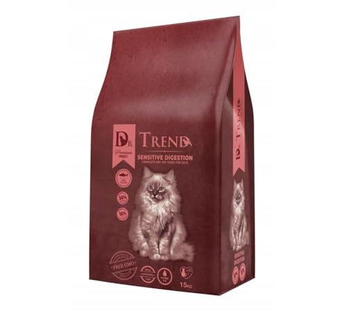 Dr. Trend Katzenfutter Sensitive Digestion Lachs 15 kg von Dr.Trend