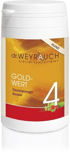 Dr. Weyrauch Nr. 4 Goldwert / 180 Kapseln Hund Ergänzungsfuttermittel für Hunde von Dr. Weyrauch