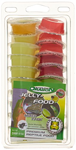 Dragon Terraristik Jelly-Food Mixed Pack 20 Stück a 16g, 1er Pack (1 x 320 g) von Dragon Terraristik