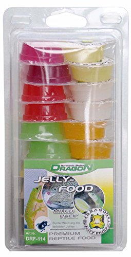 Dragon Terraristik Jelly-Food Mixed Pack 20 Stück a 16g, 1er Pack (1 x 320 g) von Dragon Terraristik