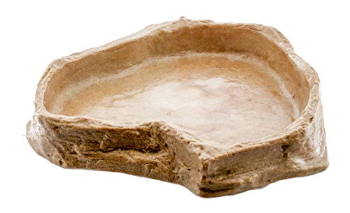 Dragon - Felsschale Large flach Sand Stone 1250 ml, BTH 30x28x5 cm von Dragon