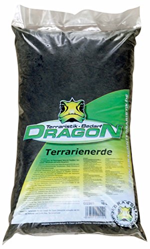 Dragon Terrarienerde 4l für Regen- und Urwaldbewohner & Feuchtterrarien von Dragon