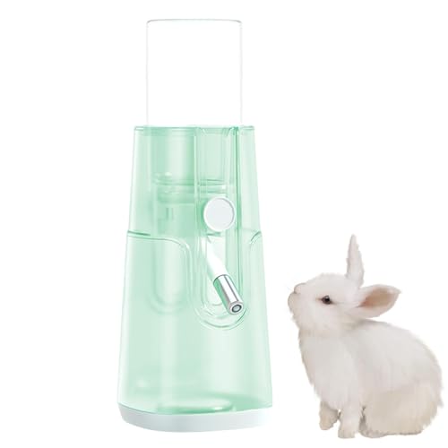 Dranng Hamster-Wasserflaschenständer, kleine Haustier-Wasserflasche,Automatischer Trinkspender für Kaninchen | 120 ml Hamster-Wasserflasche mit Ständer, kein auslaufender Wasserspender für kleine von Dranng