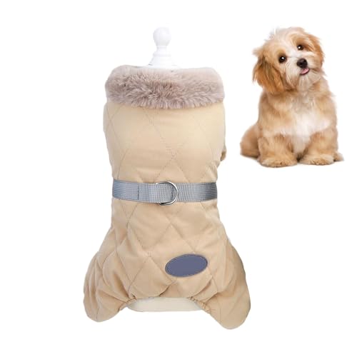 Dranng Hundemantel für kaltes Wetter, warme und kalte Wetterkleidung, winddichte Hunde-Schneejacke, warmer Hunde-Wintermantel für Malteser, Hunde, Welpen von Dranng