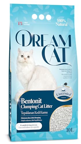 Dream Cat Classic Katzenstreu- Feine Klumpstreu aus Bentonit von Dream Cat