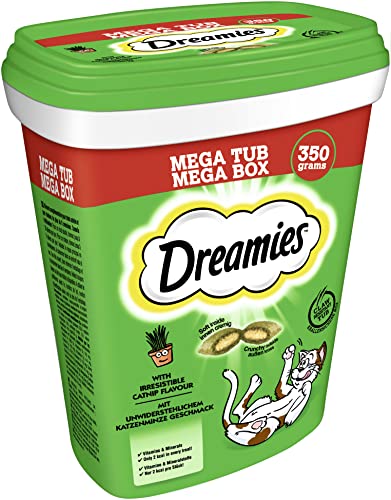 DREAMIES™ Mega Box mit Katzenminze Geschmack 1 x 350g von Dreamies