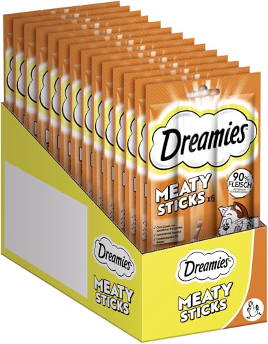 DREAMIES™ Meaty Sticks Katzensnacks Huhn 14 x 6 x 5g von Dreamies