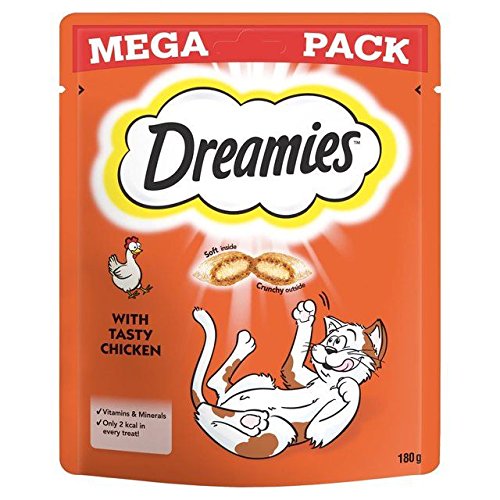 Dreamies Katze Behandelt Huhn Mega Pack 180G von Dreamies