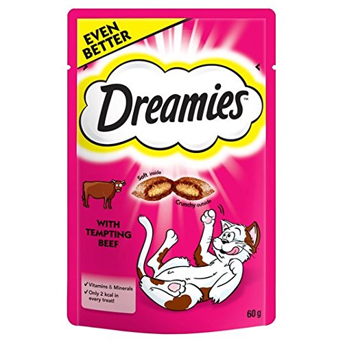 Dreamies Katzen-Leckerli mit Rindfleisch 60g von Dreamies