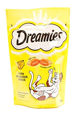 Dreamies Katzenfutter (Käse, 3 x 60 g) von Dreamies