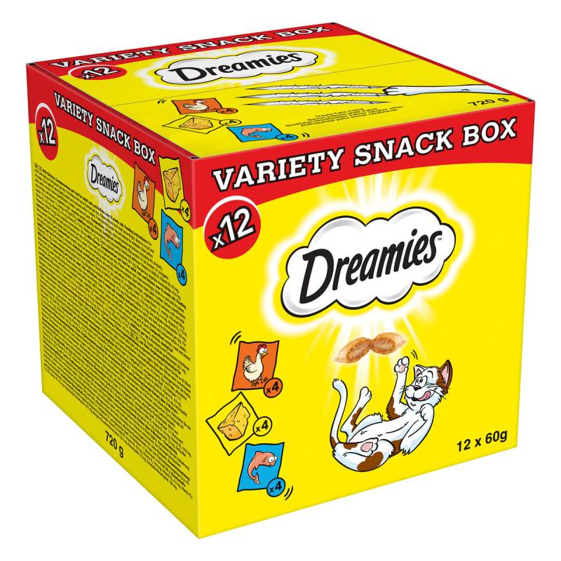 Dreamies Katzensnack Mixbox 12x60g von Dreamies