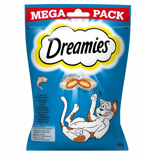 Dreamies Leckereien für Katze mit Lachs 180g von Dreamies