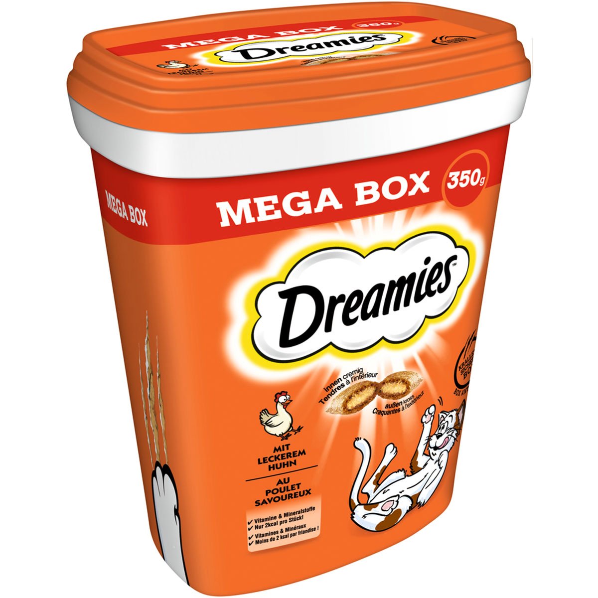 Dreamies Tub mit Huhn 350g von Dreamies