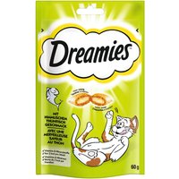 Sparpaket Dreamies Katzensnack Klassik 6 x 60 g - mit Thunfisch von Dreamies