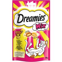 Sparpaket Dreamies Katzensnacks Mix Pack 6 x 60 g - Käse und Rind von Dreamies