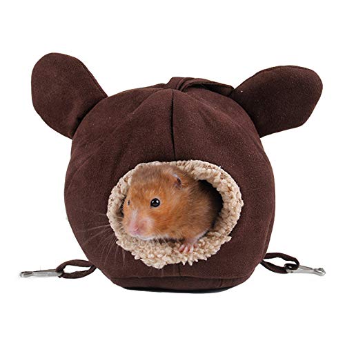 Kleines Haustiernest Winter Warm Hamster Haus Hängematte Meerschweinchen Käfig Waschbar Kleines Haustierbett für Igel Chinchilla und Kleintiere von Dreamls