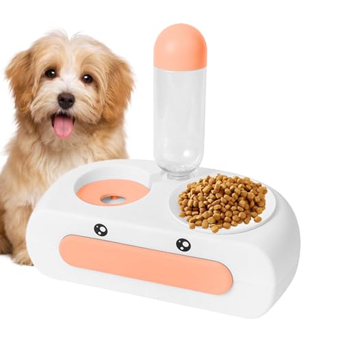 Dreuhuing Haustier Wasserspender | Hund Wassernapf Spender Katze Waterer Pet Feeder - Automatischer Haustier Wasserspender für Wasser, Futter von Dreuhuing