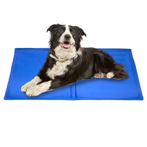 Dreuhuing Hundekühlmatte,Kühlmatte Mit Gel Für Hunde & Katzen | Wasserdichtes Kühlkissen Bei Sommerhitze Für Katzen Auf Sofa Autositz Boden Raum Transportbox Garten Drinnen & Draußen Dreuhuing Hundekühlmatte,Kühlmatte Mit Gel Für Hunde & Katzen | Wasserdichtes Kühlkissen Bei Sommerhitze Für Katzen Auf Sofa Autositz Boden Raum Transportbox Garten Drinnen & Draußen von Dreuhuing