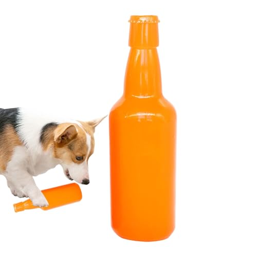 Dreuhuing Hundespielzeug mit Wasserflasche, Kauspielzeug für auslaufende Lebensmittel, einfache Struktur, interaktives Hundespielzeug für mittelgroße Hunde, kleine Hunde, große Hunde von Dreuhuing