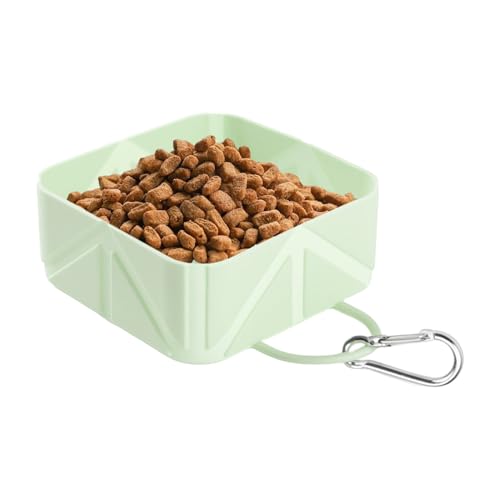 Dreuhuing Hundetrinknapf Tragbar | Klappbarer Welpentränker - 500ml Outdoor Trink- und Futter Napf für kleine und mittelgroße Hunde Katzen für Wohnmobil Auto Boot Reisen Wandern Gehen Camping Dreuhuing Hundetrinknapf Tragbar | Klappbarer Welpentränker - 500ml Outdoor Trink- und Futter Napf für kleine und mittelgroße Hunde Katzen für Wohnmobil Auto Boot Reisen Wandern Gehen Camping von Dreuhuing