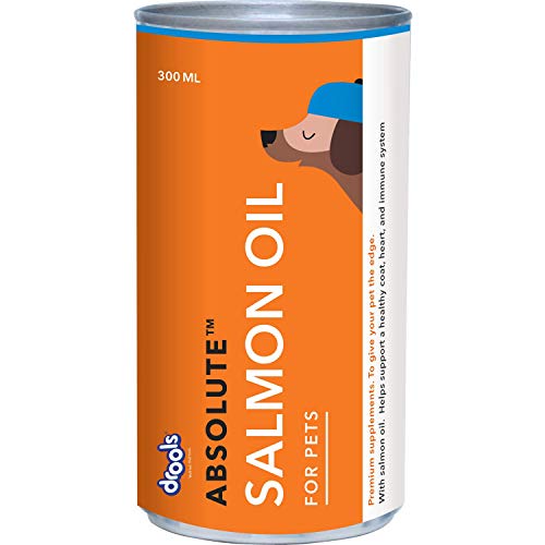 Drools Absolute Salmon Oil Syrup- Dog Supplement, 300ml for All Breed Sizes for Dogs Preservative-Free von Drools