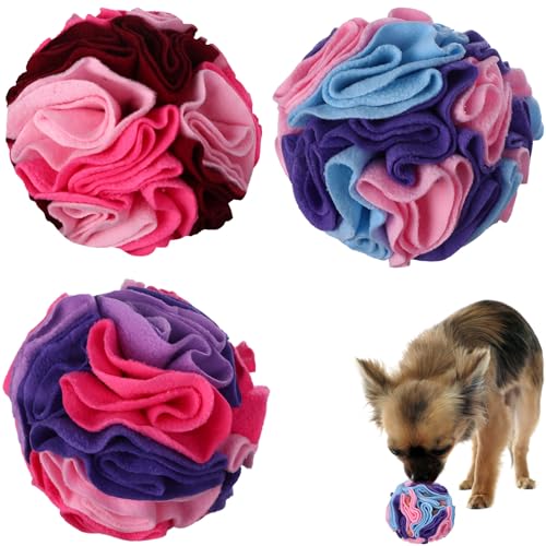 Droutti Schnüffelball für Hunde, Stressabbau, interaktives Schnüffelball, Spielzeug, Schnüffelmatte für Hunde, Futtermatte, Haustier-Schnüffelball, Spielzeug, Leckerli-Ball-Pad für Angstlinderung, von Droutti