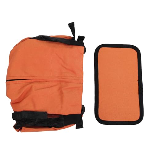 Haustiertrage-Rucksack, verstellbare Haustier-Frontkatze, Hundetrage-Rucksack, Reisetasche, Beine ausgestreckt, einfache Passform für Reisen, Wandern, Camping (Orange) von Dsacxixai