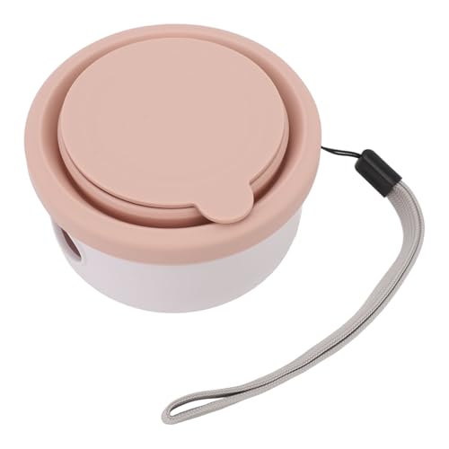 Travel Dog Bowls 3 in 1 Multifunktional Poop -Beutel für Reisen tragbare Hundefutterbehälter für Reisen Camping Walking (Pink) von Dsacxixai