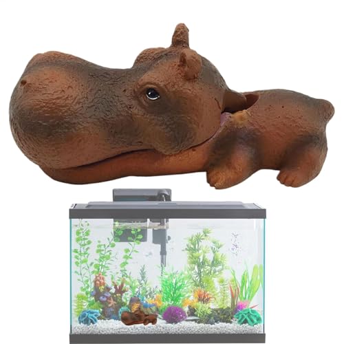 Dtaigou Aquarium-Dekoration, Kunstharz, realistische Fischschalen-Dekoration für Betta-Buntbarsche, Garnelen, Einsiedlerkrebse von Dtaigou