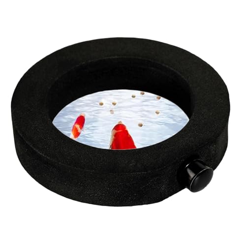 Dtaigou Aquarium-Futterring, magnetischer Fisch-Futterring | Magnetring Betta Feeder Ring | Schwamm-Betta-Futterring, schwimmender Ring-Aquarium-Futterspender, Fischfutter-Futterspender für Pflanzen, von Dtaigou