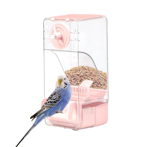 Dtaigou Automatischer Feeder für Vogel, SCAKEET Feeder, Top Fill Hummingbird Fütterungsstation, Vogelkäfigzubehör Lebensmittelspender für Kolibris, Robins, Spatzen und Chickadees von Dtaigou