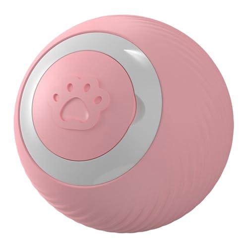 Dtaigou Automatischer Katzenball, Katzenspielzeug, automatisch beweglicher Ball | Bunte, wiederaufladbare USB-, beweglicher Ball, Katzenspielzeug | Intelligentes rollendes Silikon-Kätzchenspielzeug, von Dtaigou