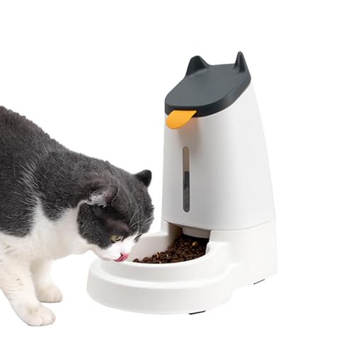 Dtaigou Automatischer Wasserspender für Haustiere, Futterspender für Katzen, Katzenfutterspender,Automatischer Wasser-Schwerkraftspender | Automatischer Schwerkraft-Futter- und Wasserspender für Hunde von Dtaigou