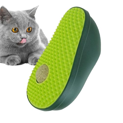 Dtaigou Cat Corner Scratcher Mehrzweck-Wand-Gesichtskratzer, platzsparende Katzenbürste, niedliches Zahnspielzeug zum Entfernen von losen Haaren, Entspannen von Dtaigou