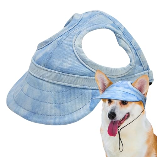 Dtaigou Haustier-Outdoor-Mütze, Kätzchen-Schutz-Baseballmützen,Outdoor-Katzen-Reisehut | Sonnenschutz-Strand-Baseballmütze für Hunde im Freien für Haustiere, Welpen, Hunde von Dtaigou