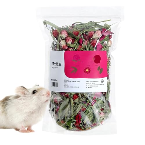 Dtaigou Kleine Tierbettwäsche, Blumenbetthabitatdekor, Blüten getrocknete Hamsterbettwäsche, Natural Sprays Haustierzubehör Geruchskontrolle Habitatdekor für von Dtaigou