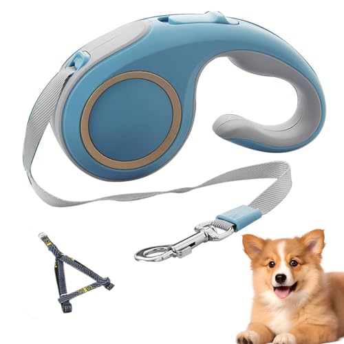 Dtaigou Lange einziehbare Hundelise, einziehbarer Hundeadleiter, Haustier Walking Lead, Pet Jogging Traction Tool, Welpen-Wanderseil mit Nicht rutschem Griff für Nachtläufe von Dtaigou